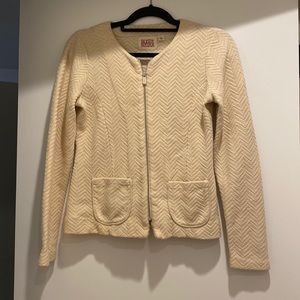 Anthropologie dressy Zip Up